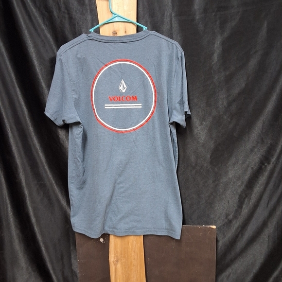 Volcom Blue Short Sleeve Tee - Picture 5 of 7
